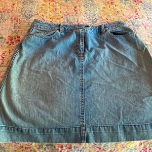 Talbot Denim mini skirt